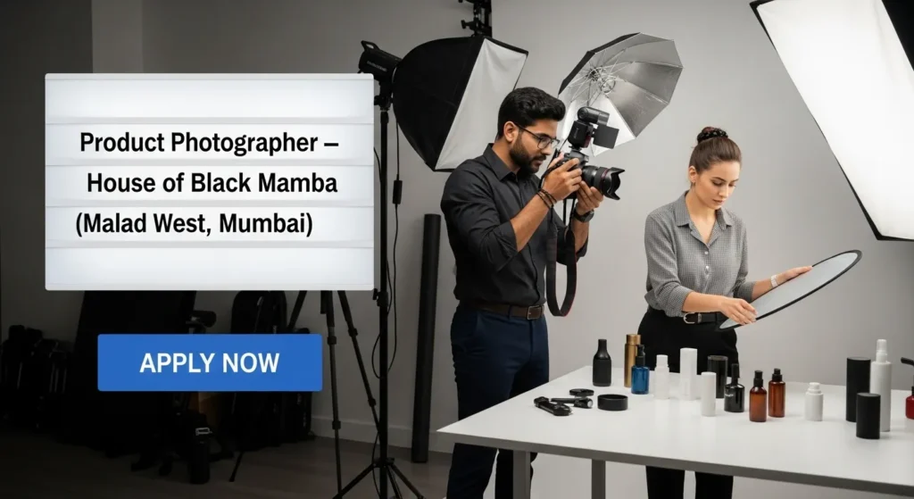 Product Photographer — House of Black Mamba (Malad West, Mumbai)