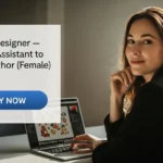 Graphic Designer — Creative Assistant to Young Author (Female)