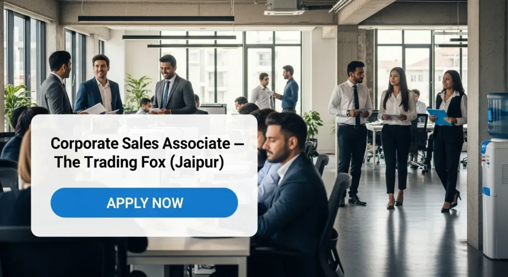 Corporate Sales Associate — The Trading Fox (Jaipur)