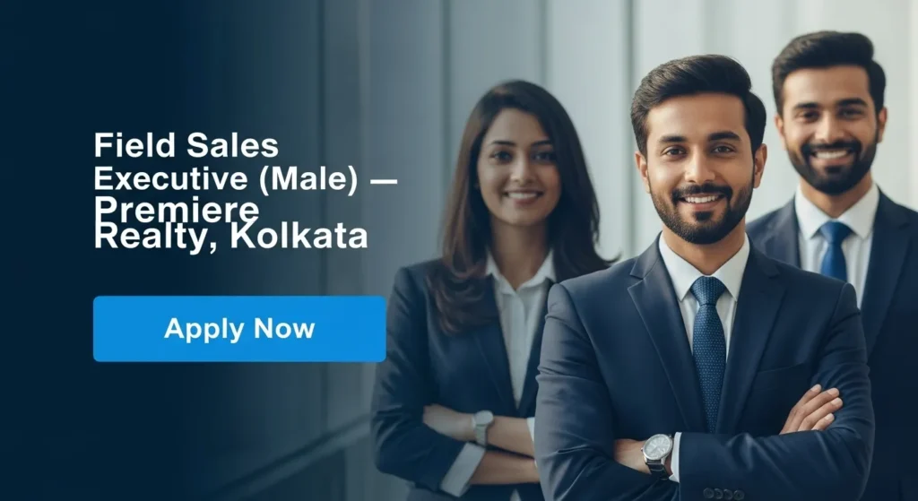 Field Sales Executive (Male) — Premiere Realty, Kolkata