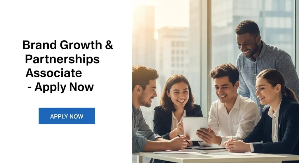 Brand Growth & Partnerships Associate - Apply Now