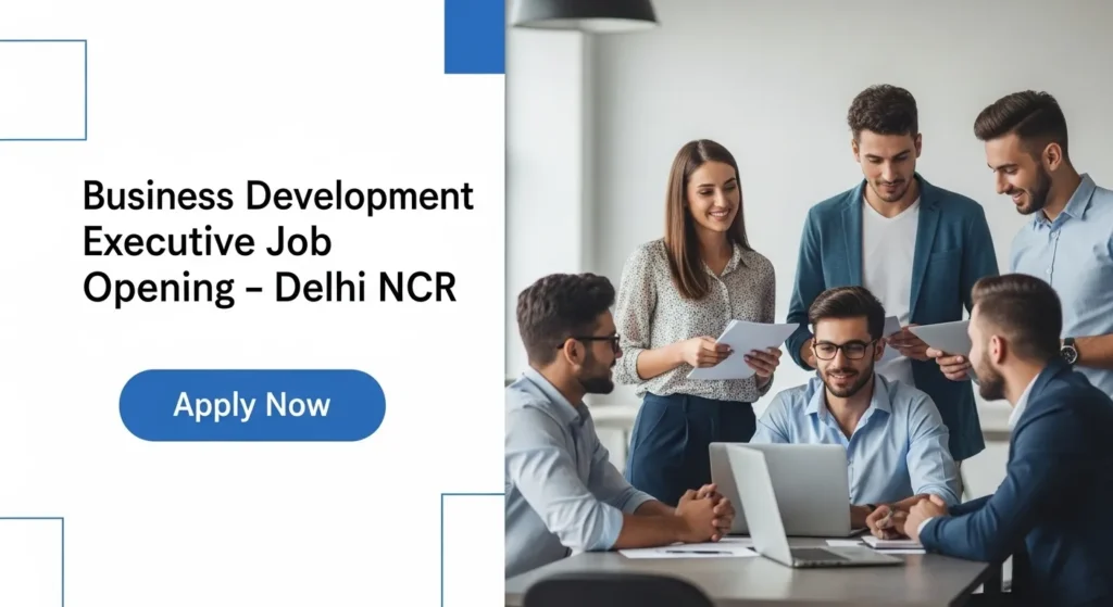 Business Development Executive Job Opening – Delhi NCR