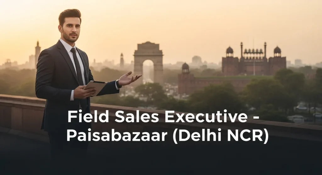 Field Sales Executive – Paisabazaar (Delhi NCR)