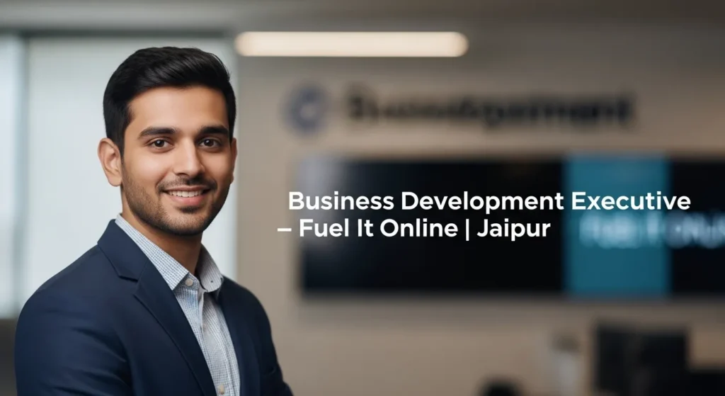 Business Development Executive — Fuel It Online | Jaipur