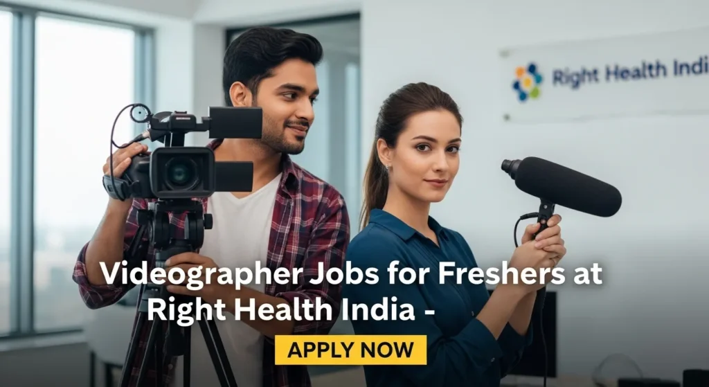 Videographer Jobs for Freshers at Right Health India – Apply Now