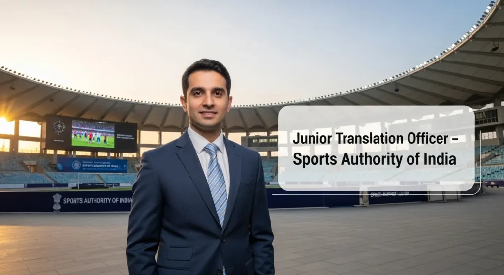 Junior Translation Officer – Sports Authority of India