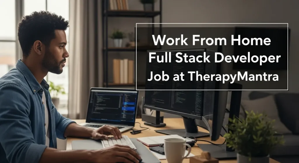 Work From Home Full Stack Developer Job at TherapyMantra