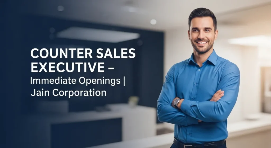 Counter Sales Executive