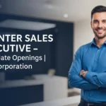 Counter Sales Executive – Immediate Openings | Jain Corporation