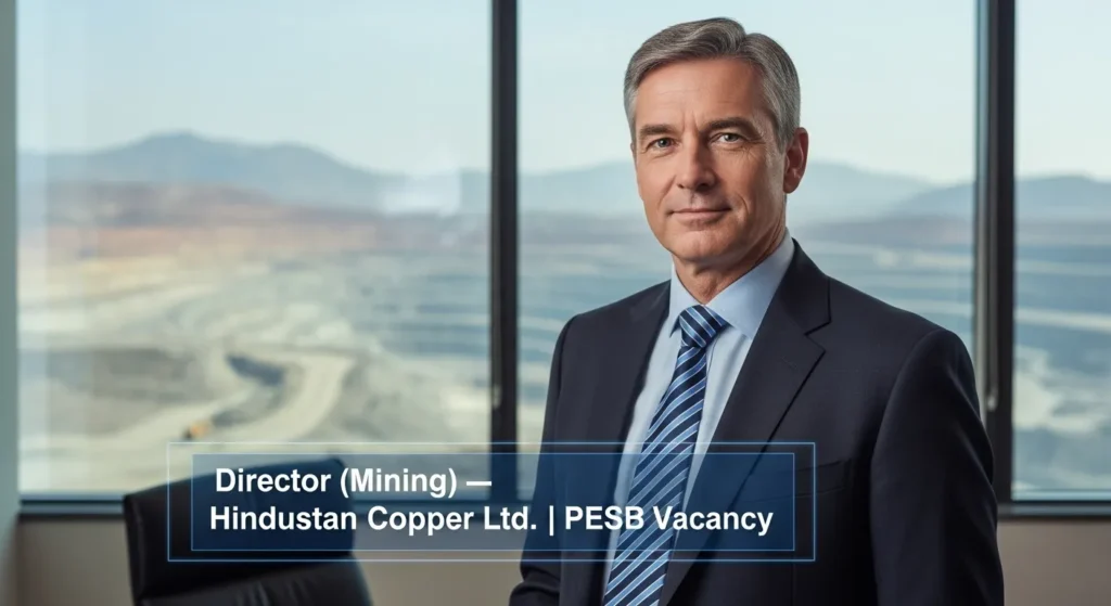 Director (Mining) — Hindustan Copper Ltd. | PESB Vacancy