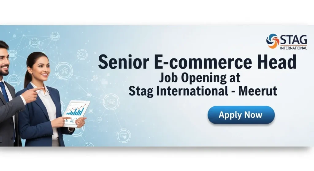 Senior E-commerce Head Job Opening at Stag International – Meerut
