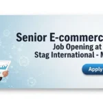 Senior E-commerce Head Job Opening at Stag International – Meerut