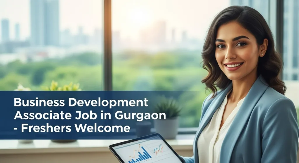 Business Development Associate Job in Gurgaon – Freshers Welcome