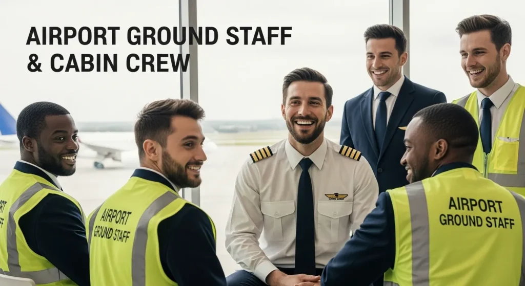 Airport Ground Staff & Cabin Crew