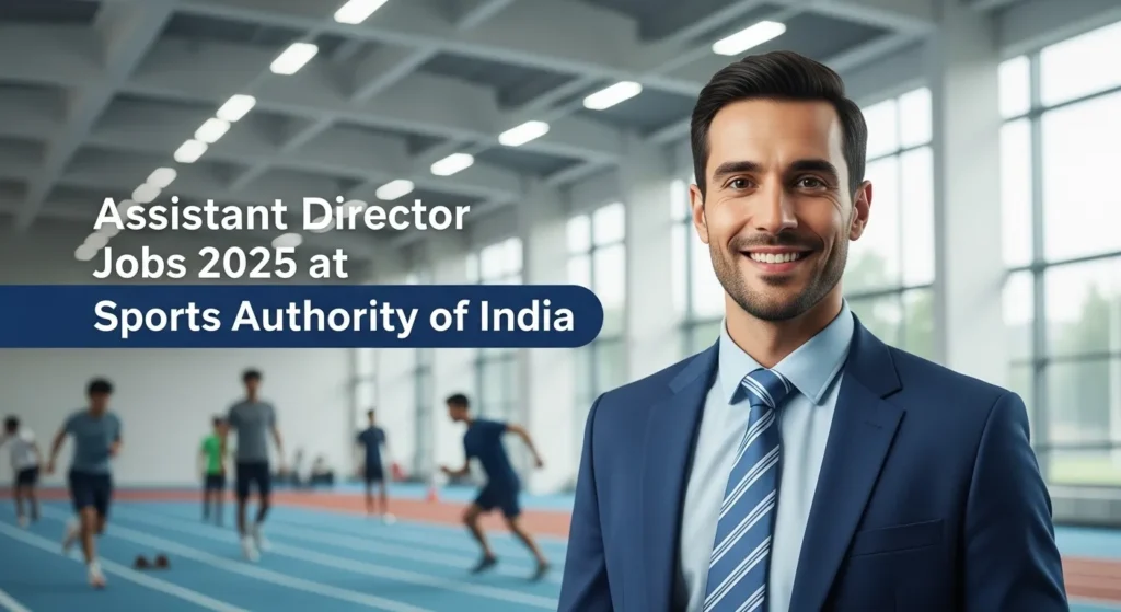 Assistant Director Jobs 2025 at Sports Authority of India