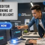 Video Editor Job Opening at Team Car Delight – Apply Now