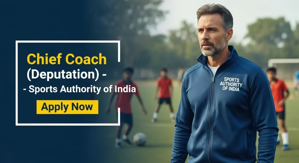 Chief Coach (Deputation) – Sports Authority of India