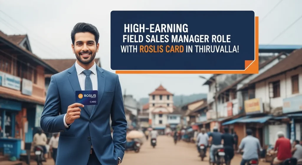 High-Earning Field Sales Manager Role with Roslis Card in Thiruvalla!