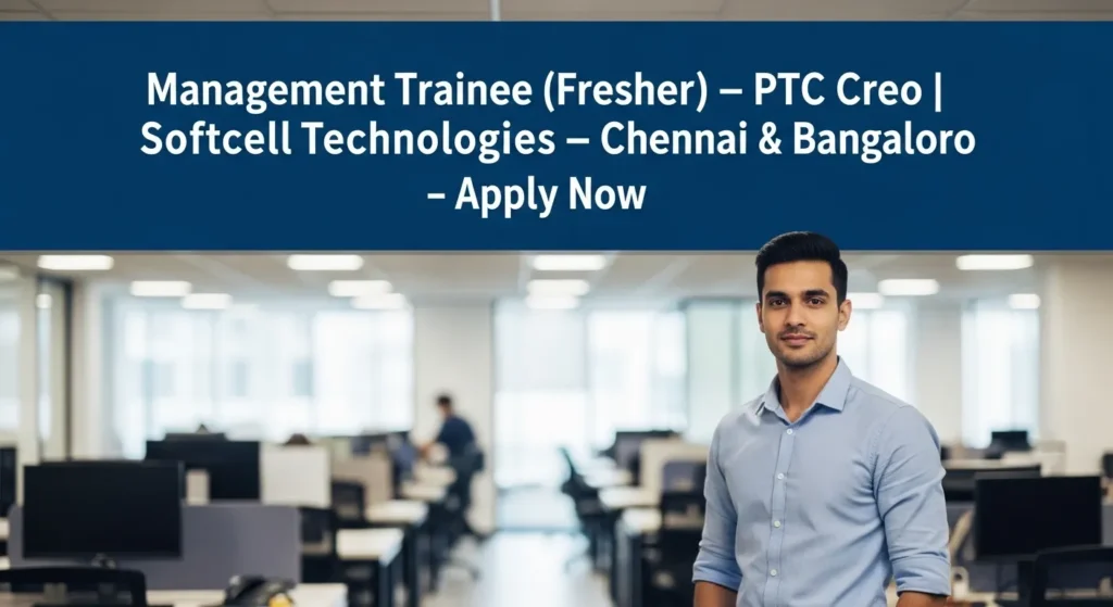 Management Trainee (Fresher) — PTC Creo | Softcell Technologies — Chennai & Bangalore