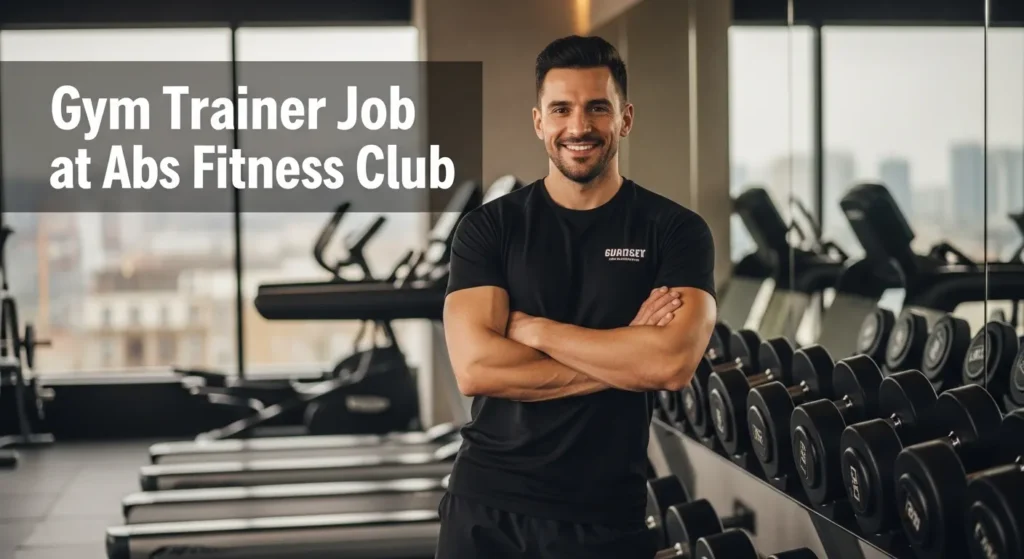 Gym Trainer Job at Abs Fitness Club