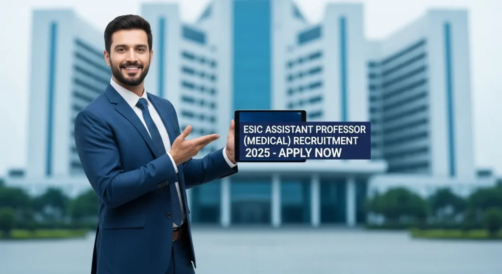 ESIC Assistant Professor (Medical) Recruitment 2025