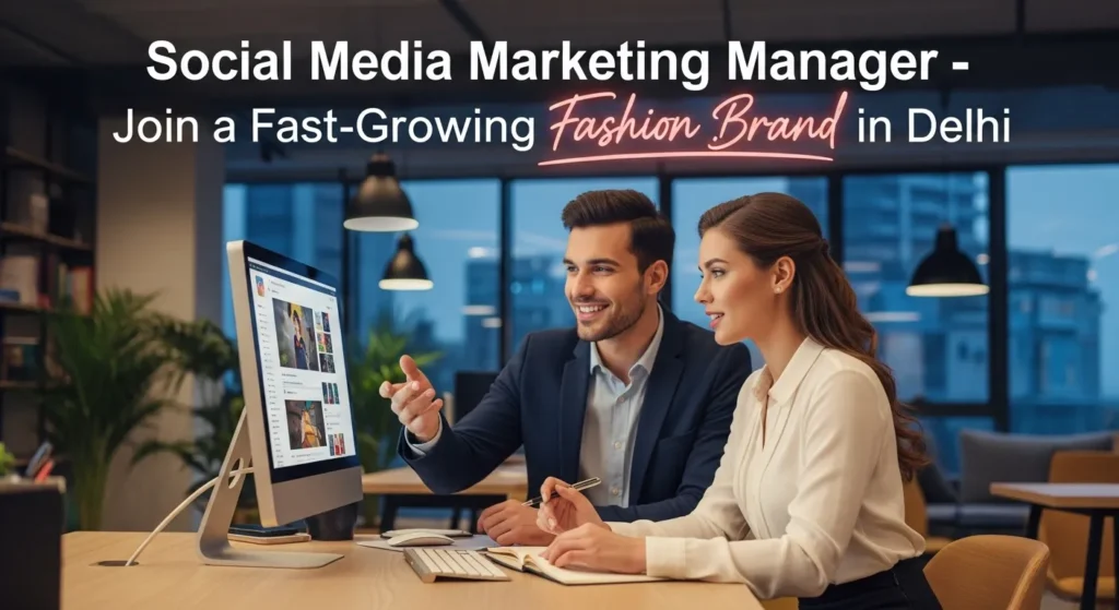 Social Media Marketing Manager – Join a Fast-Growing Fashion Brand in Delhi