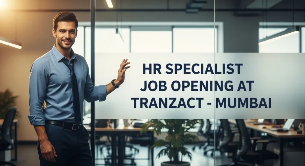 HR Specialist Job Opening at TranZact – Mumbai
