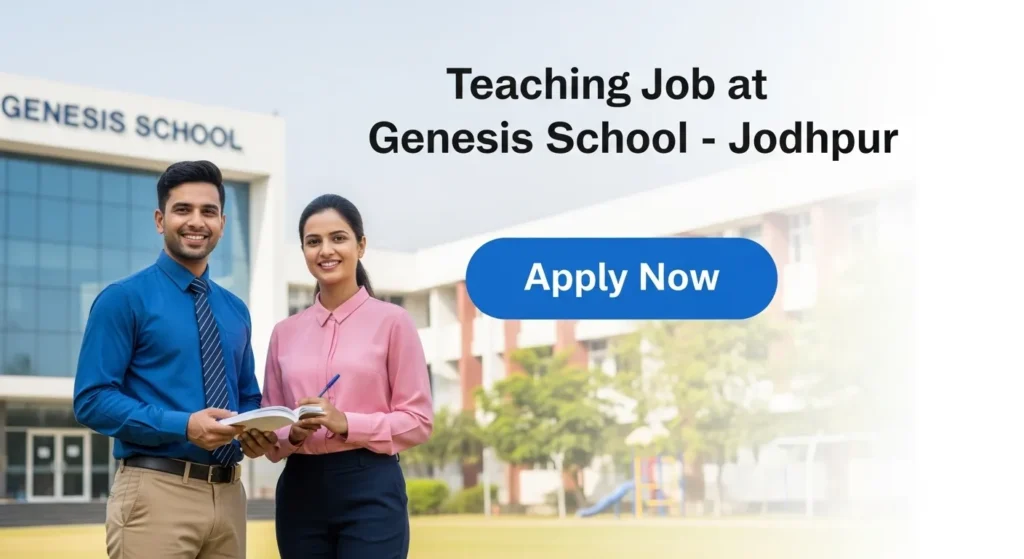 Teaching Job at Genesis School – Jodhpur