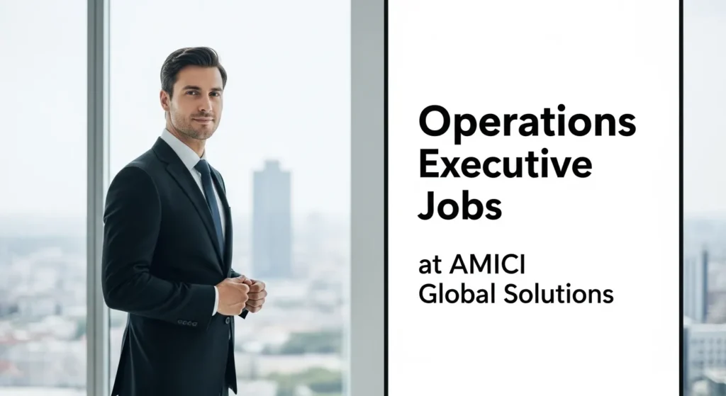 Operations Executive Jobs at AMICI Global Solutions