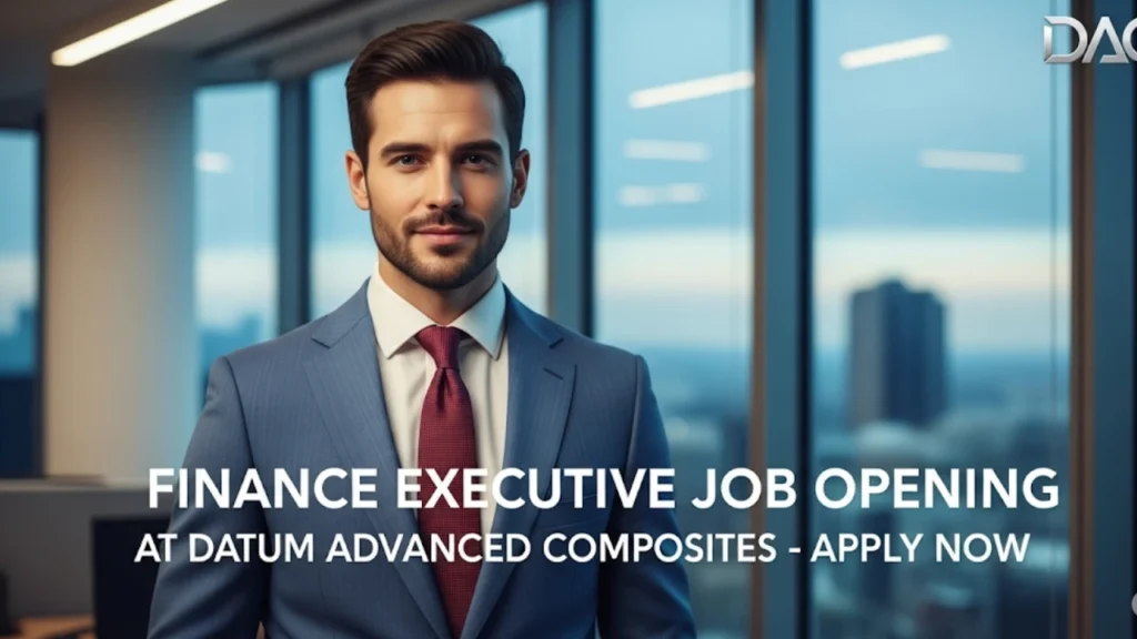 Finance Executive Job Opening