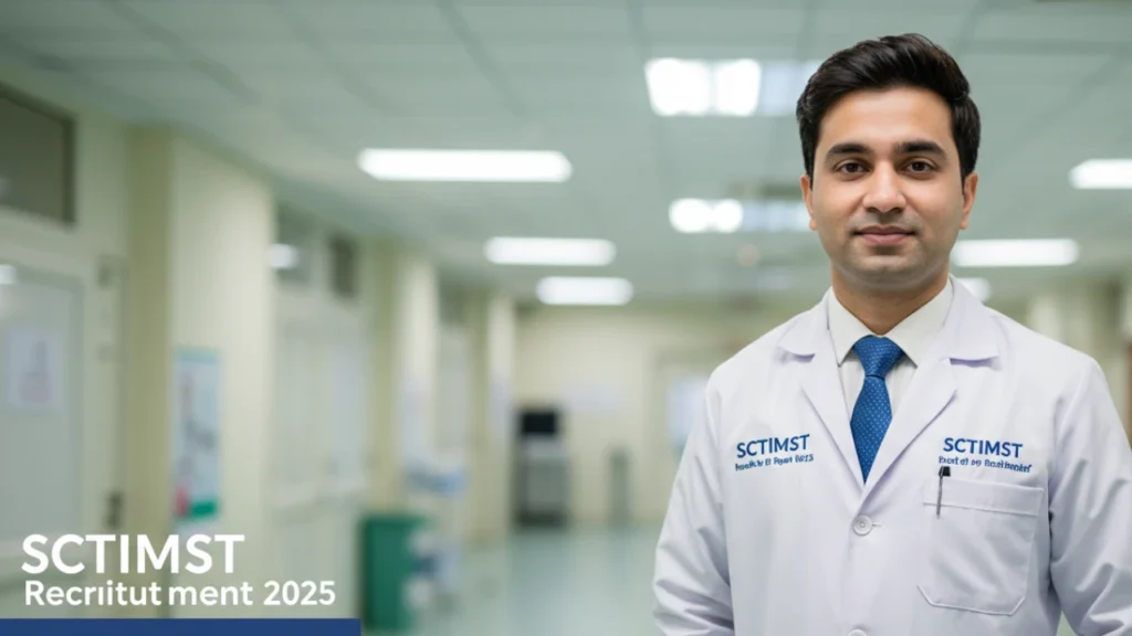 SCTIMST Recruitment 2025