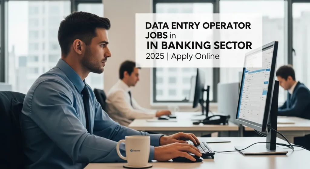Data Entry Operator Jobs in Banking Sector 2025 | Apply Online