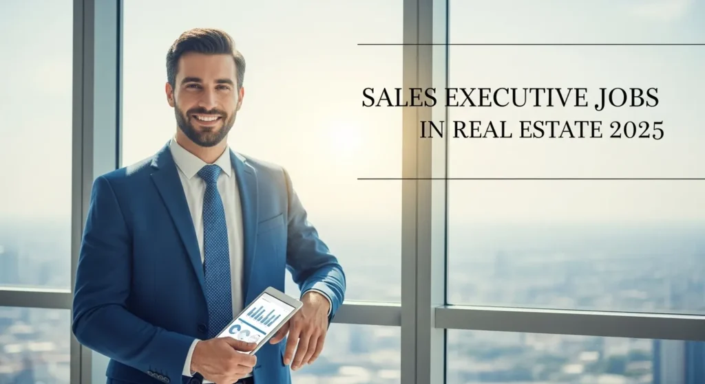 Sales Executive Jobs in Real Estate 2025