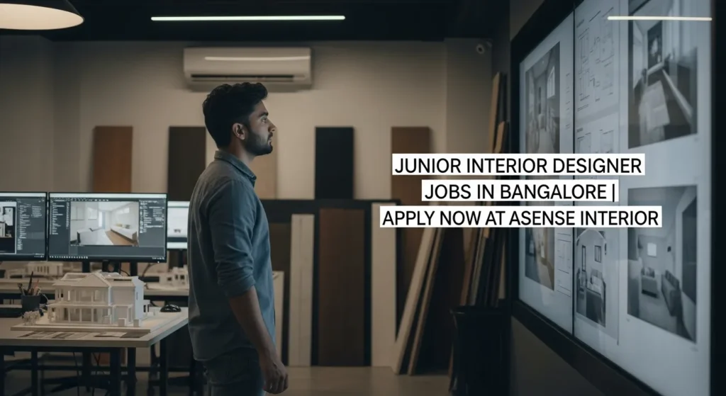 Junior Interior Designer Jobs in Bangalore | Apply Now at Asense Interior